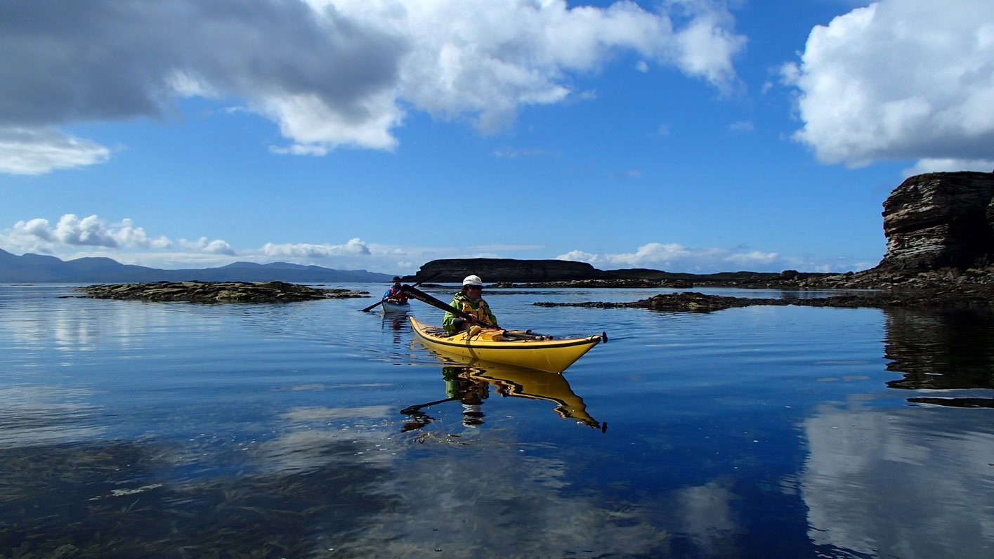 sea kayaking elgol