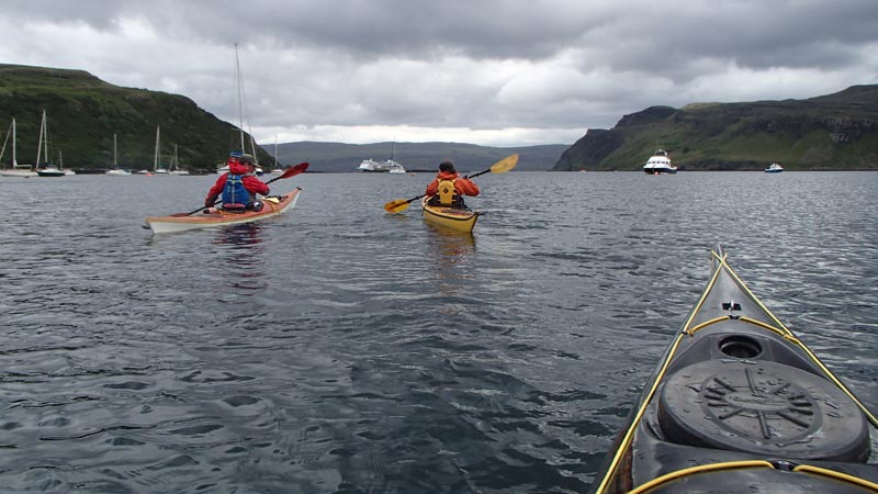 Sea kayaking Portree