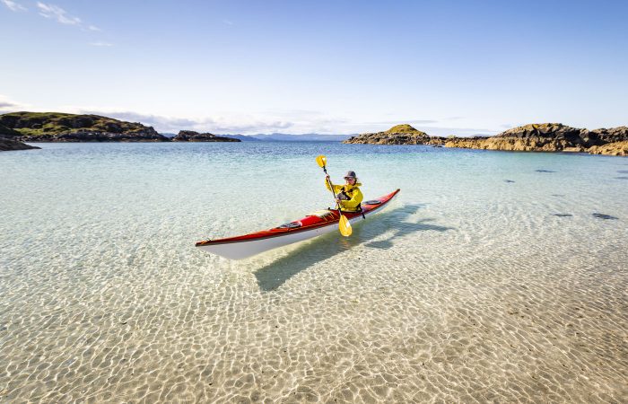 sea kayaking arisaig