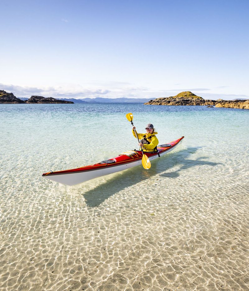 sea kayaking arisaig