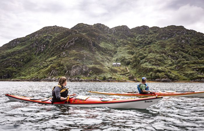 sea kayaking loch moidart