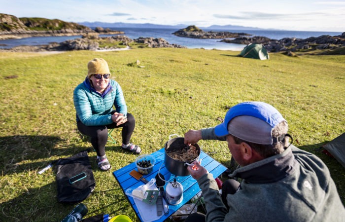 cooking Arisaig